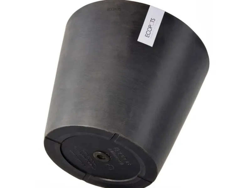 New Ecopots Pflanztopf Amsterdam Ø 40 cm / Höhe 35 cm Dunkelgrau