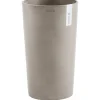 Best Ecopot s Pflanztopf Amsterdam halbhoch Braungrau 50 cm