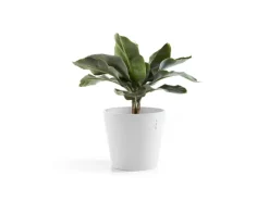 Discount Ecopots Pflanztopf Amsterdam Weiss Ø 30 cm / Höhe 26,3 cm