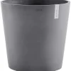 Hot Ecopots Pflanztopf Amsterdam Ø 50 cm x 44 cm Grau