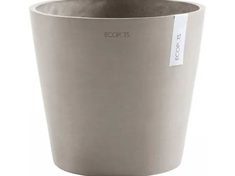 Ecopot s Pflanztopf Amsterdam 40 cm Braungrau