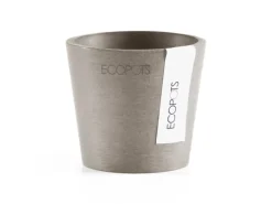 Online Ecopots Pflanztopf Amsterdam Mini 8 cm x 7 cm Taupe