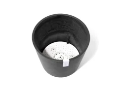 Outlet Ecopots Pflanztopf Amsterdam 30 cm x 26 cm Dunkelgrau