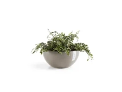 Ecopots Töpfe<Pflanztopf Brussels Braungrau 30 cm x 14 cm
