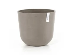 Ecopots Pflanztopf Oslo Braungrau Ø 35 cm / Höhe 30,5 cm< Töpfe