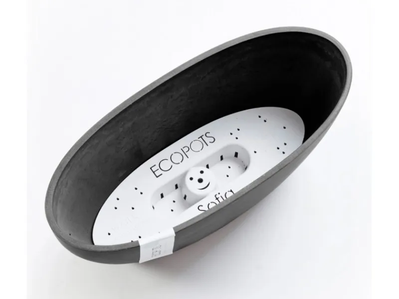 Ecopot Töpfe<s Pflanztopf Sofia+WasBeh 30 cm