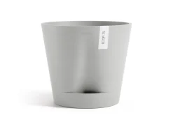 Clearance Ecopots Pflanztopf Venice 2 40 cm x 35 cm Weißgrau