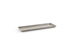 Hot Ecopots Untersetzer Eckig Bruges Braungrau 57,5 cm x 19,5 cm x 2,5 cm Taupe
