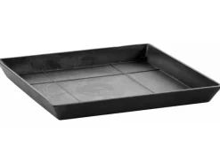 Hot Ecopot s Untersetzer quadratisch 35,5 cm Dunkelgrau