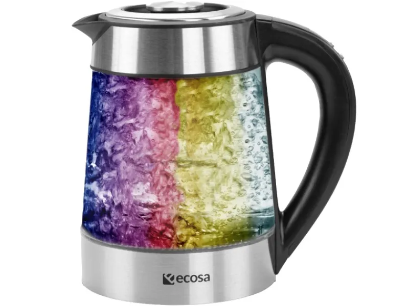 Ecosa Haushaltsgeräte<EO-600 Wasserkocher mit Temperatureinstellung