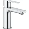 Best Grohe Einhand-Waschtischbatterie Lineare XS-Size Chrom mit Push-Open Ablaufgarnitur