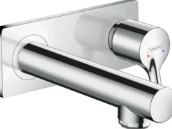 Sale Hansgrohe Einhebel-Waschtischarmatur Talis S Unterputz für Wandmontage mit Auslauf 16,5 cm