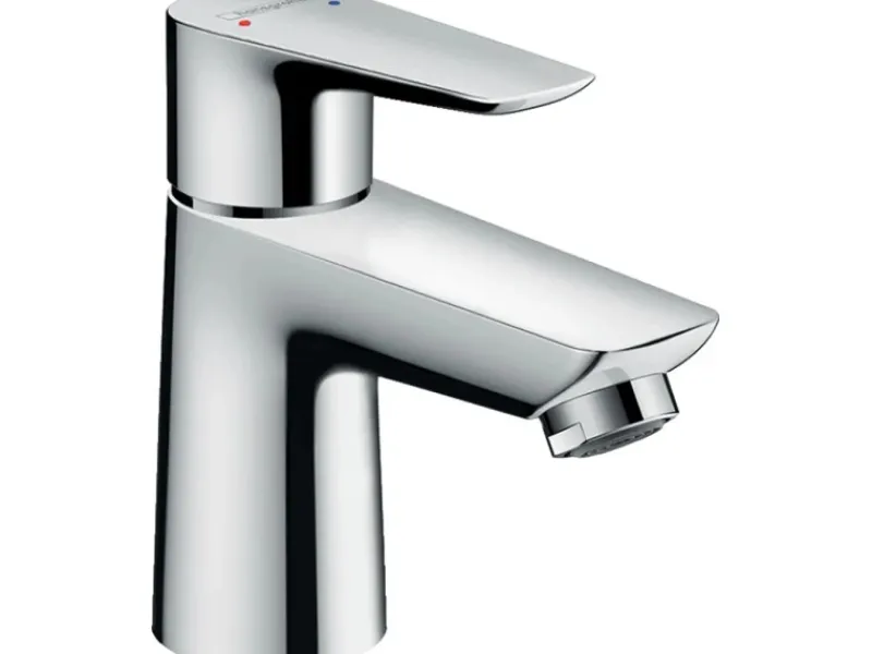 Clearance Hansgrohe Einhebel-Waschtischarmatur Talis E 80 mit Push-Open Ablaufgarnitur Chrom