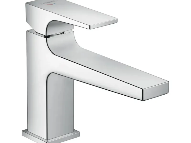 Hansgrohe Einhebelmischer<Einhebel-Waschtischarmatur Metropol 100 CoolStart m. Hebelgr. Push-Open Ablaufg.