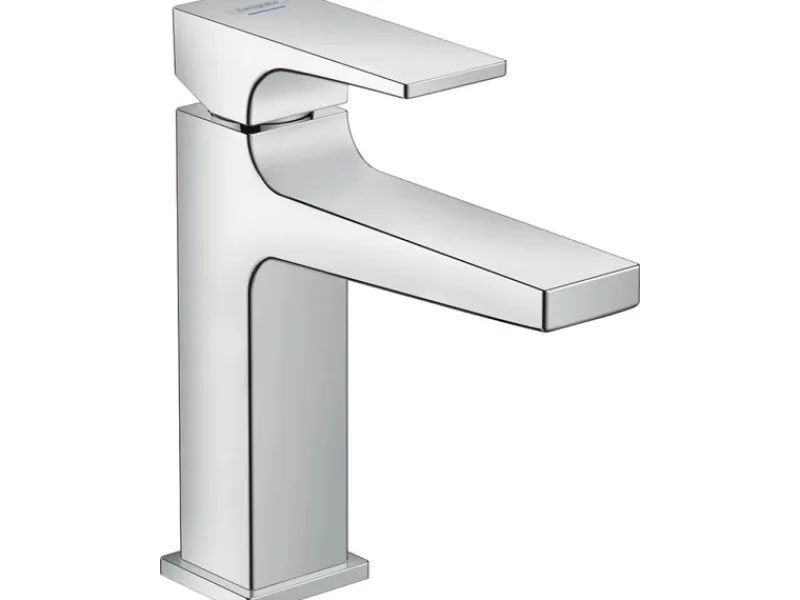 Hansgrohe Einhebel-Waschtischarmatur Metropol 100 mit Hebelgriff für Handwaschb. f. Kaltw.< Einhebelmischer