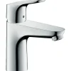 Outlet Hansgrohe Einhebel-Waschtischmischer Focus 100 LowFlow mit Zugstangen-Ablaufgarnitur Chrom
