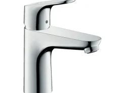 Outlet Hansgrohe Einhebel-Waschtischmischer Focus 100 LowFlow mit Zugstangen-Ablaufgarnitur Chrom