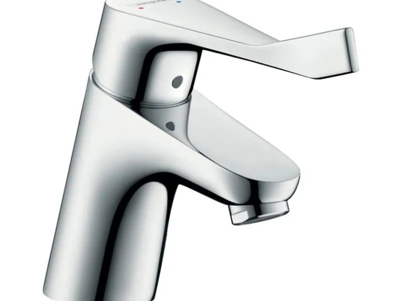 Hansgrohe Einhebelmischer<Einhebel-Waschtischmischer Focus 70 mit extra langem Griff ohne Ablaufgarnitur