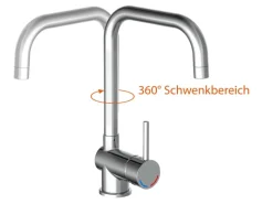 Einhebelmischer<Eisl Spültischarmatur Futura Chrom