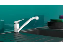 Clearance Eisl Spültischarmatur Speed Chrom Weiß