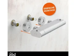 Hot Eisl Thermostat Duscharmatur Carneo Chrom