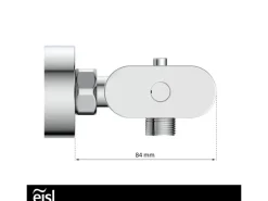 Hot Eisl Thermostat Duscharmatur Carneo Chrom