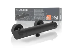 Eisl Thermostat Duscharmatur Claudio Schwarz Matt< Einhebelmischer