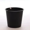 Töpfe<Elegant Einrichten Kunststoffeinsatz Rund-Konisch D34xH31cm Schwarz mit Bewässerungssystem