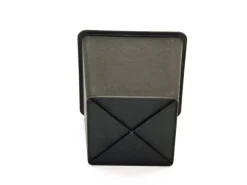 Töpfe<Elegant Einrichten Kunststoffeinsatz Quadratisch Konisch 42x42x38cm Schwarz