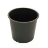 Clearance Elegant Einrichten Kunststoffeinsatz Rund-Konisch D26xH24cm Schwarz