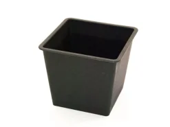 Elegant Einrichten Kunststoffeinsatz Pflanzkübel 26x26x24cm Schwarz< Töpfe