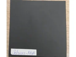 Elegant Einrichten Pflanzkübel Fiberglas Säule 38x38x70cm Elegant Schwarz-Matt