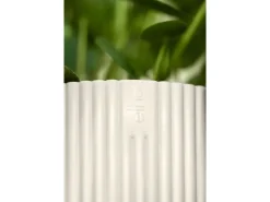Clearance Elho Übertopf Vibes Fold Ø 25 cm x 23 cm Seidenweiß