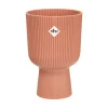 Elho Übertopf Vibes Fold Coupe 14 cm x 13,9 cm x 21 cm Zartrosa< Töpfe