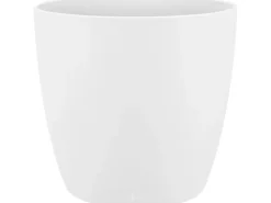 Outlet Elho Blumentopf Brussels Rund Ø 18   Weiß