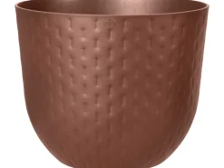 Elho Blumentopf Fuente Grains Ø 30 cm x 24 cm Rost< Töpfe