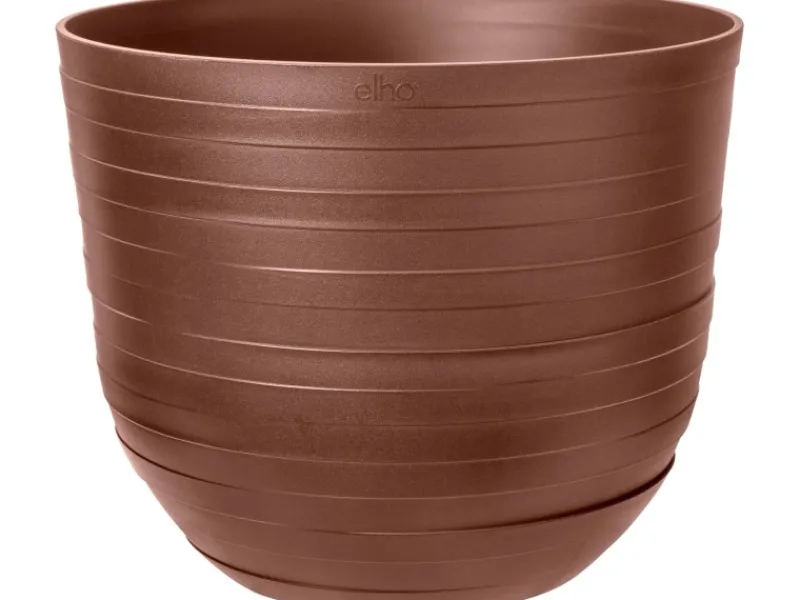 Hot Elho Blumentopf Fuente Rings Ø 30 cm x 24 cm Rost Braun