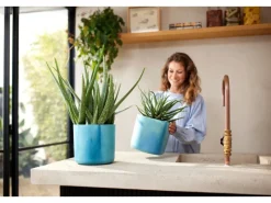 New Elho Blumentopf Ocean Collection Ø 14 cm Atlantikblau