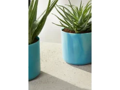 Sale Elho Blumentopf Ocean Collection Ø 18 cm Atlantikblau