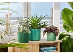 Sale Elho Blumentopf Ocean Collection Ø 18 cm Atlantikblau