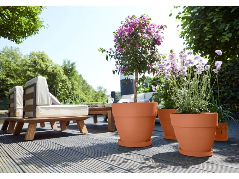Hot Elho Blumentopf Vibia Campana Ø 55 cm x 47 cm Terra Terrakota