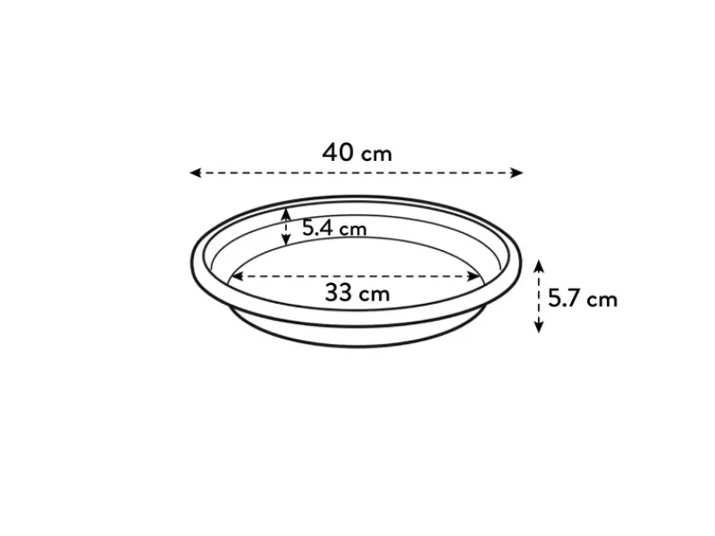 Elho Universal-Untersetzer Ø 40 cm x 6 cm< Töpfe