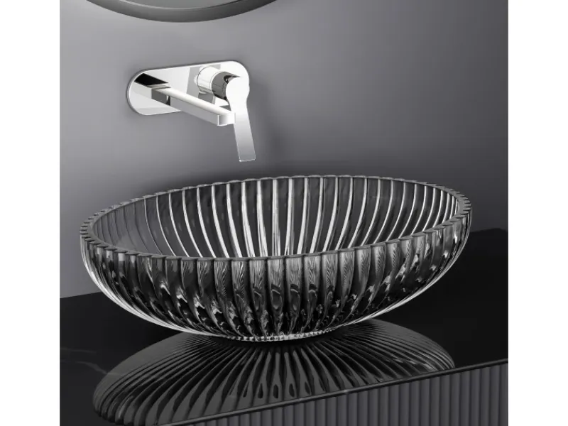 Zubehör Für Küchenarmatur<Emke Aufsatzwaschbecken 51 x 35 x 15 cm Schwarzes Glaswaschbecken Ovaler Waschbecken
