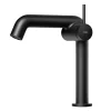 Best Emke Wasserhahn Bad 222 x 200 x 76 mm Schwarz Matt Wasserhahn Waschtischarmatur Mischbatterie