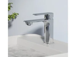 Emke Wasserhahn Bad 166 x 152 x 45 mm Chrom Waschtischarmatur Mischbatterie Waschbecken< Einhebelmischer