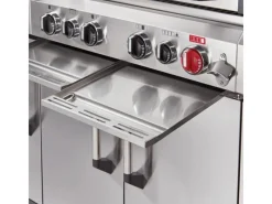 Sale Enders Gasgrill Kanasas II Pro 4 SIK Profi Turbo 4 Brenner & Seitenkocher Silber