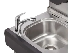 Sale Enders Gasgrill Kanasas II Pro 4 SIK Profi Turbo 4 Brenner & Seitenkocher Silber