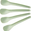 Fackelmann Küchenhelfer<Eierlöffel Eco 14 cm Mintgrün 4er-Set