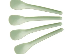 Fackelmann Küchenhelfer<Eierlöffel Eco 14 cm Mintgrün 4er-Set