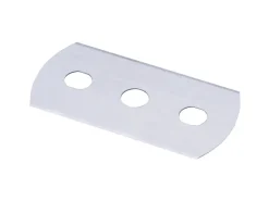 Fackelmann Ersatzklingen für Glasschaber 4,4 cm x 2,2 cm 5 Stück< Küchenhelfer